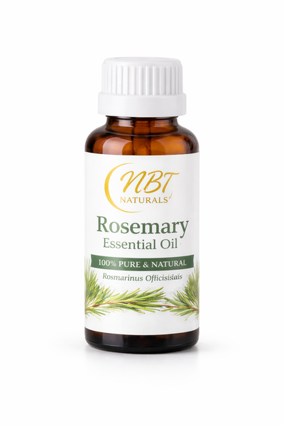 NBT Naturals Rosemary Essential Oil - Pure &amp; Natural Hair &amp; Scalp Oil - 50G