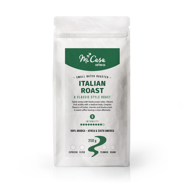 Mi Casa Italian Roast Coffee Beans