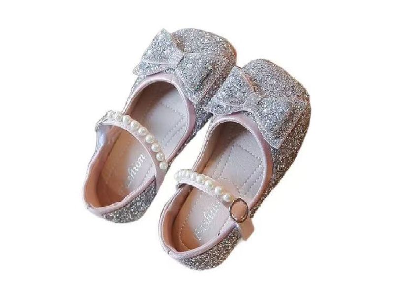 Princess Bling Rhinestone Bow Toddler Mary Janes