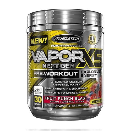 MuscleTech VaporX5 Next Gen Fruit Punch - 263g
