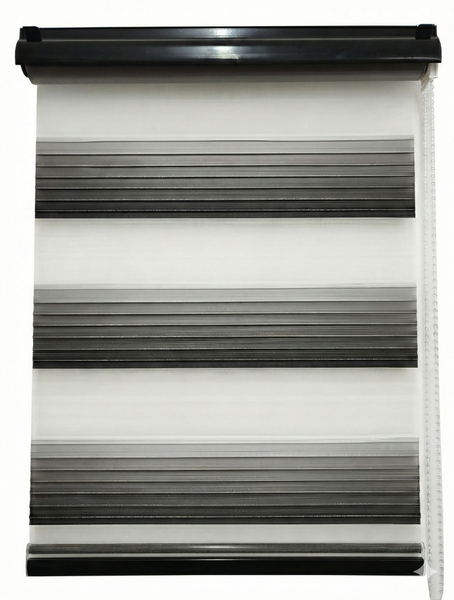 Zebra Stripe Blinds - 220cm Drop - 60cm-250cm Widths