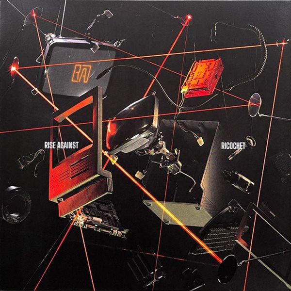 Rise Against - Ricochet - Neon Orange Vinyl LP Album