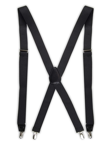 Wide Heavy Duty Clips Adjustable Suspenders