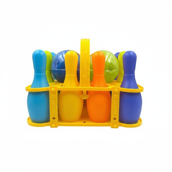 Animal-Themed Bowling Set with Carry Case for Toddlers
