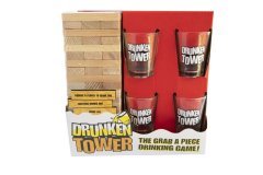 Drunken Tower: The Ultimate Drinking Jenga Game - Fun Adult Party Shots
