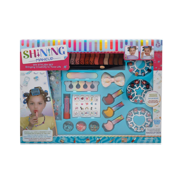 Shining Makeup Set - Pretend Play Toy for Girls Kids