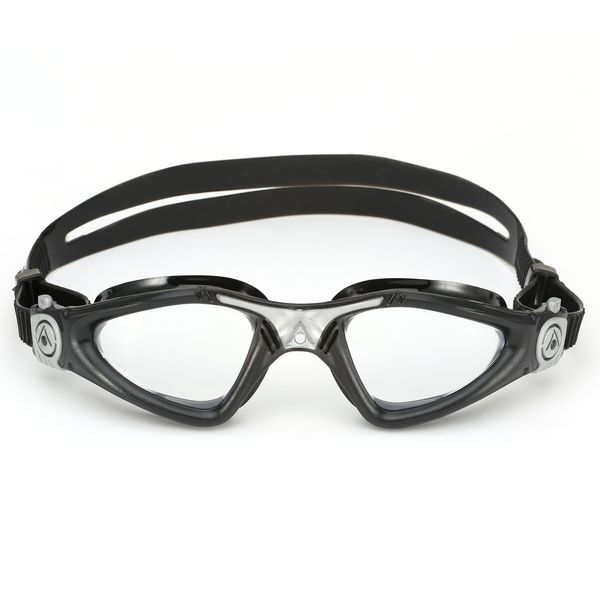 Aquasphere Kayenne - Clear Lens - Black/Silver Swim Goggles
