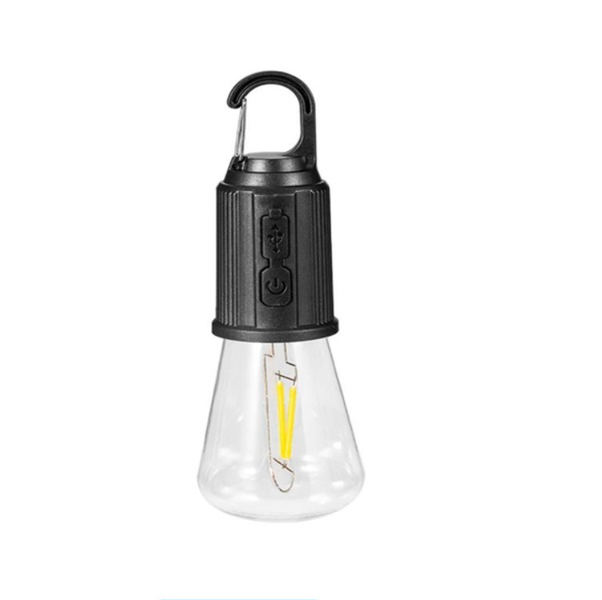 AS-32772 3 Gear Hanging Hook Camping Light - USB Rechargeable &amp; Portable