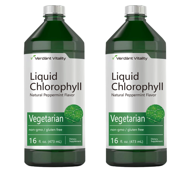 Verdant Vitality -Liquid Chlorophyll - 473ml - 2 pack