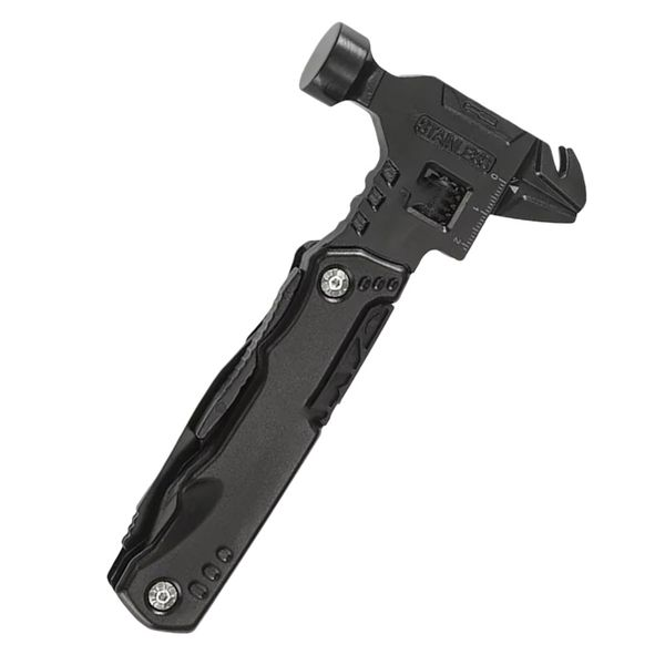Black Multi-Functional Adjustable Wrench Set