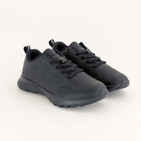Power x Toughees Wave Denton Men's Lace Up Black Sneaker